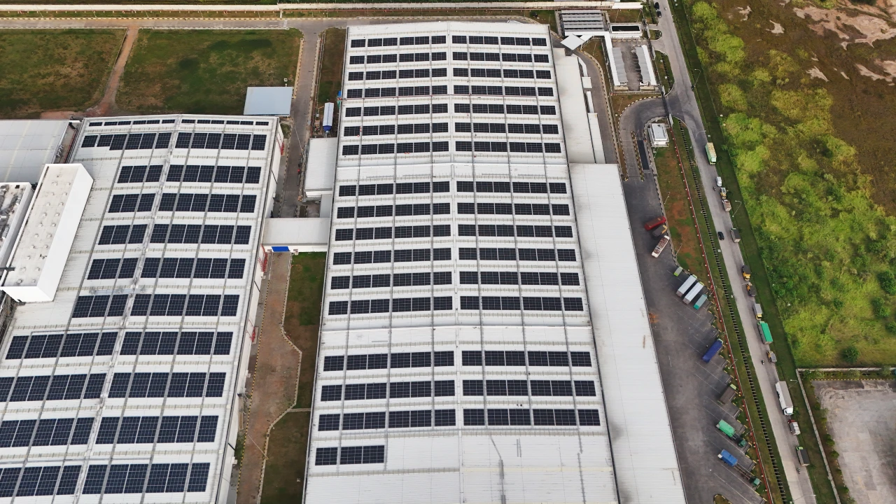 Friesland Campina Solar PV Rooftop
